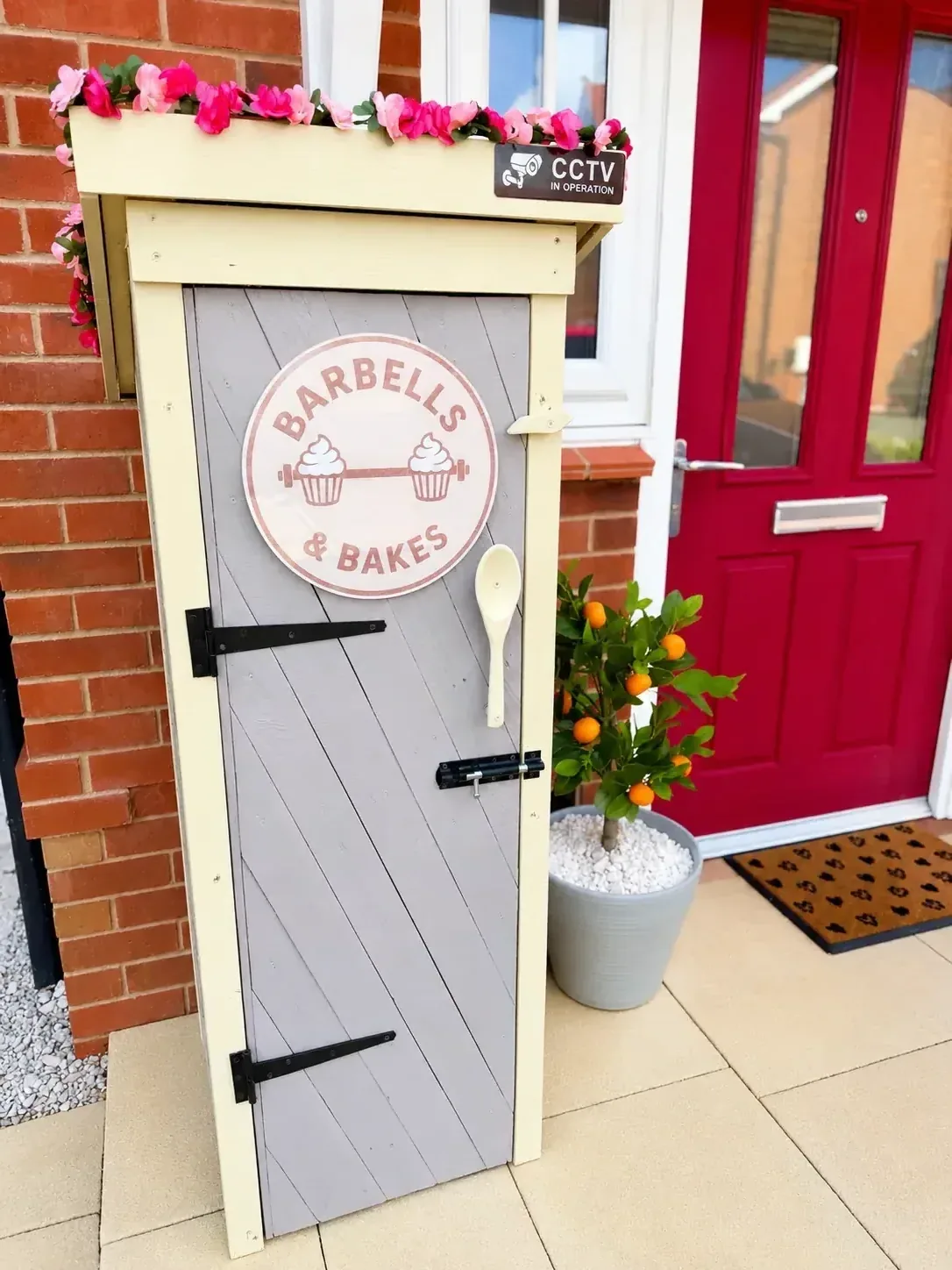 Barbells & Bakes Cake Shed: honesty box on HonestyBox.uk