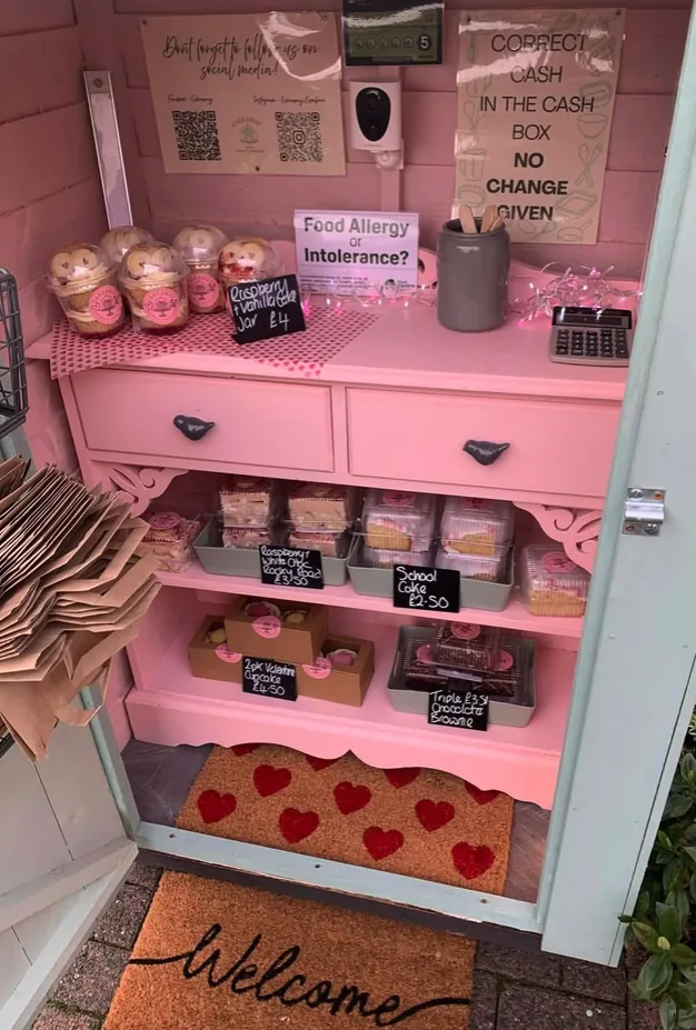 Cakeaway: honesty box on HonestyBox.uk