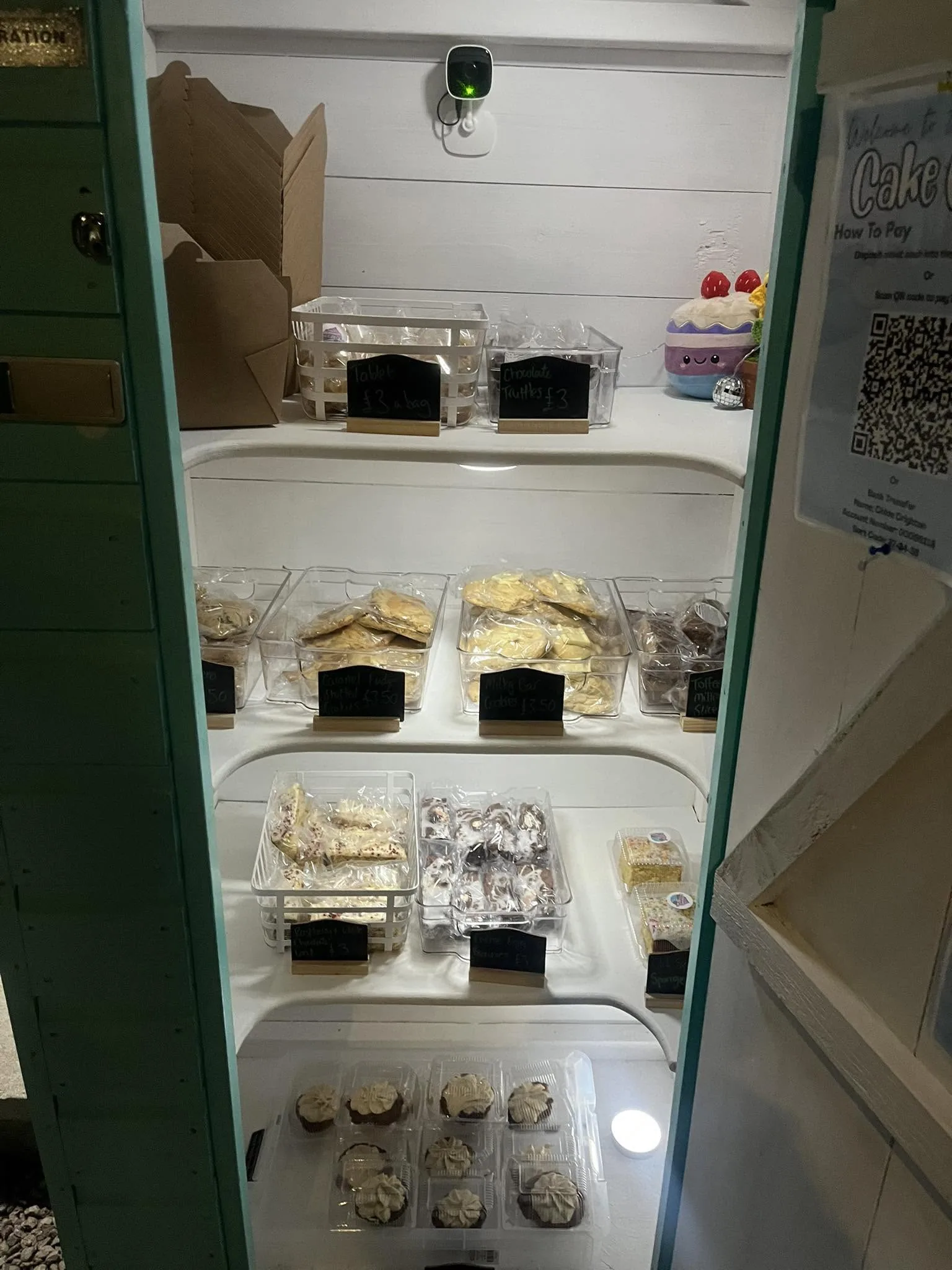 Coastal Cakes: honesty box on HonestyBox.uk