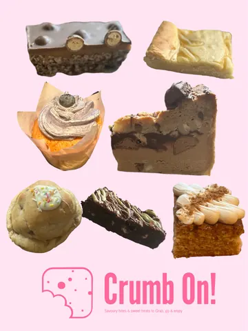 A collection of different desserts.