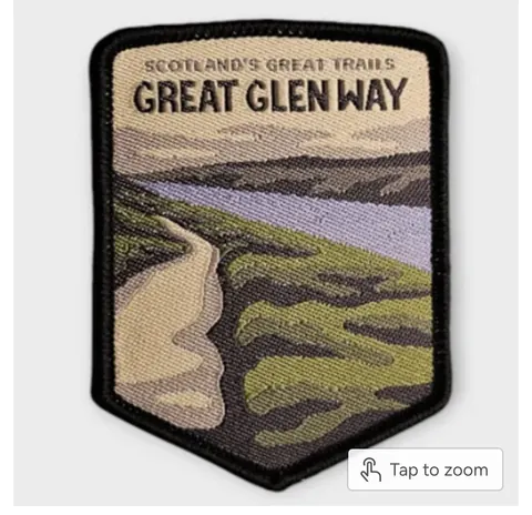 A patch for Scotland's Great Trails.