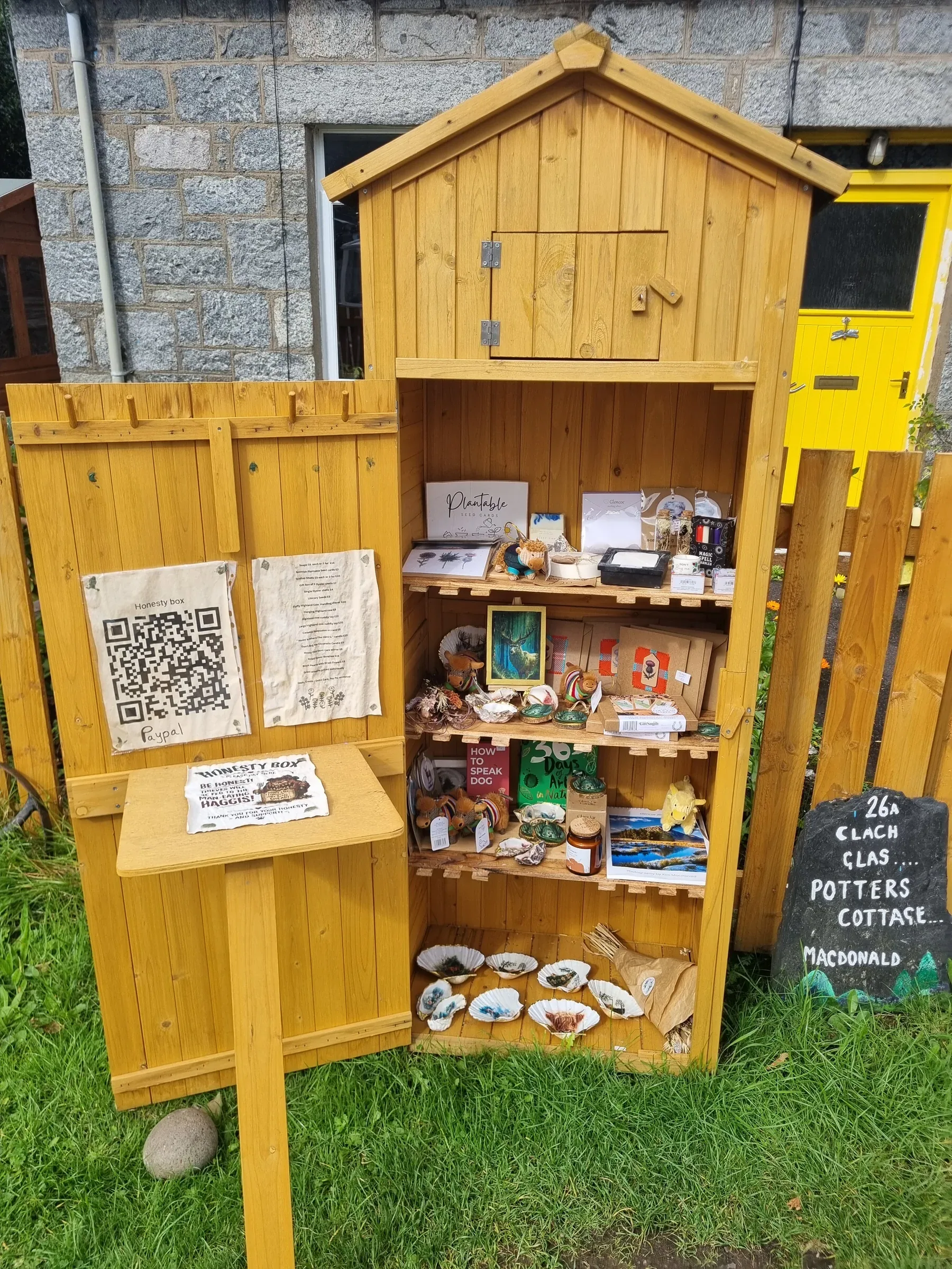 Enchanted Florist Honesty Box: honesty box on HonestyBox.scot