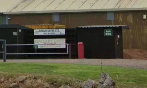 A sign for a building called Bagregates Ltd.
