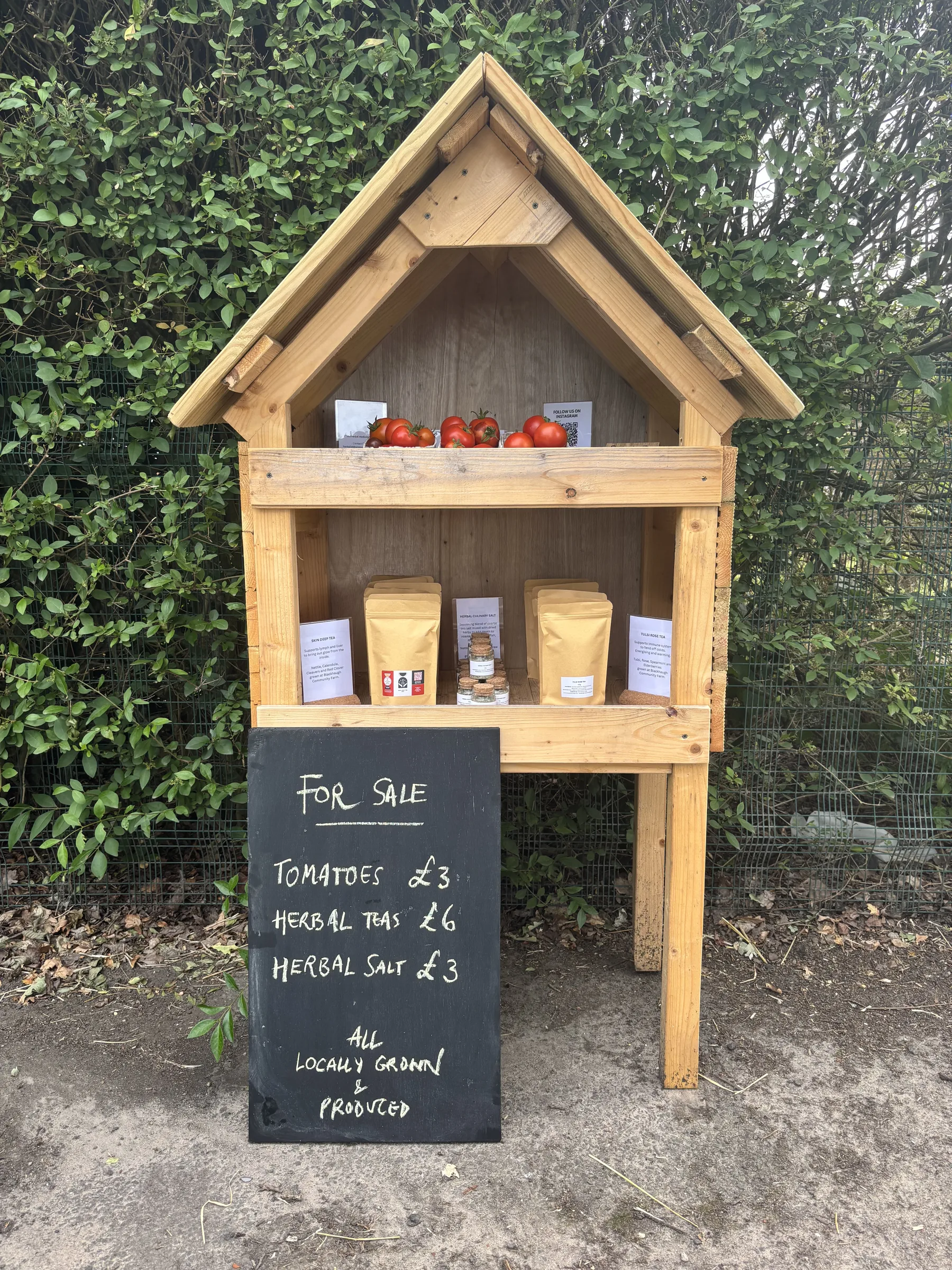 Glendelvine Schoolhouse Shop: honesty box on HonestyBox.scot