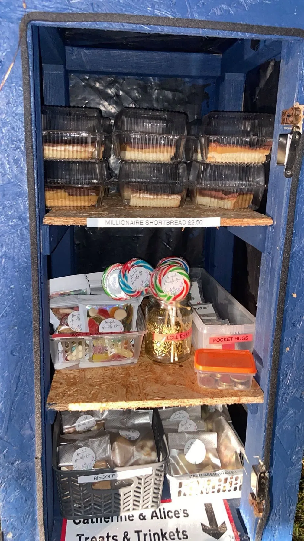 Harlosh Baking Box: honesty box on HonestyBox.scot