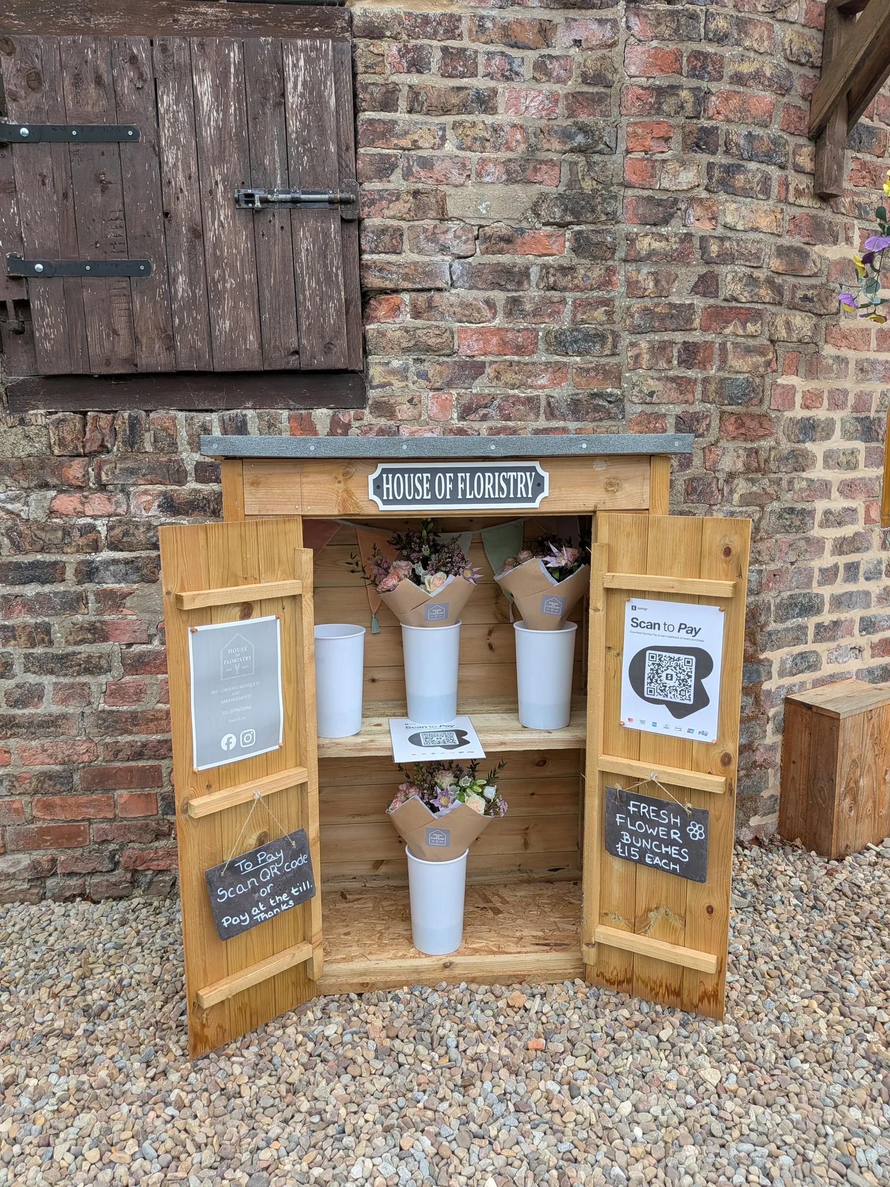 House of Floristry: honesty box on HonestyBox.uk
