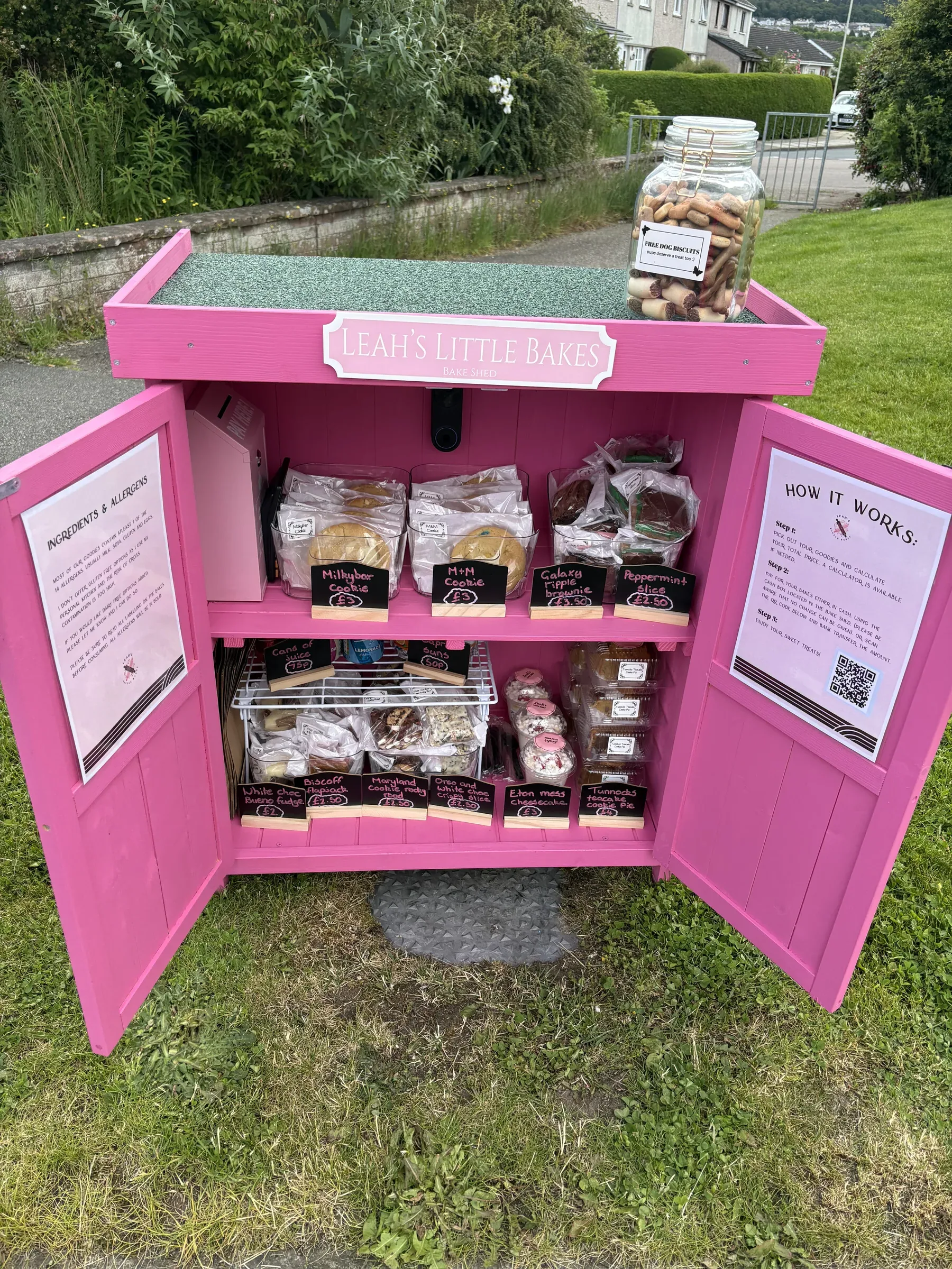 Leah’s Little Bakes: honesty box on HonestyBox.uk