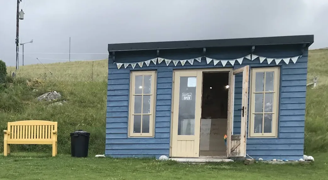 Luskentyre Beach Hut: honesty box on HonestyBox.scot