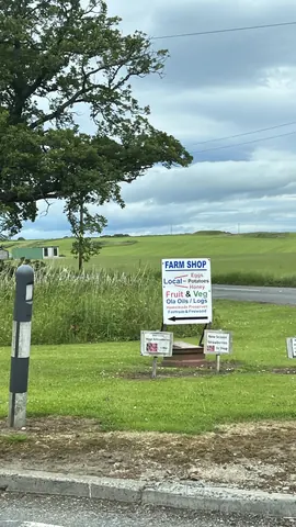 A sign is posted in a grassy field.