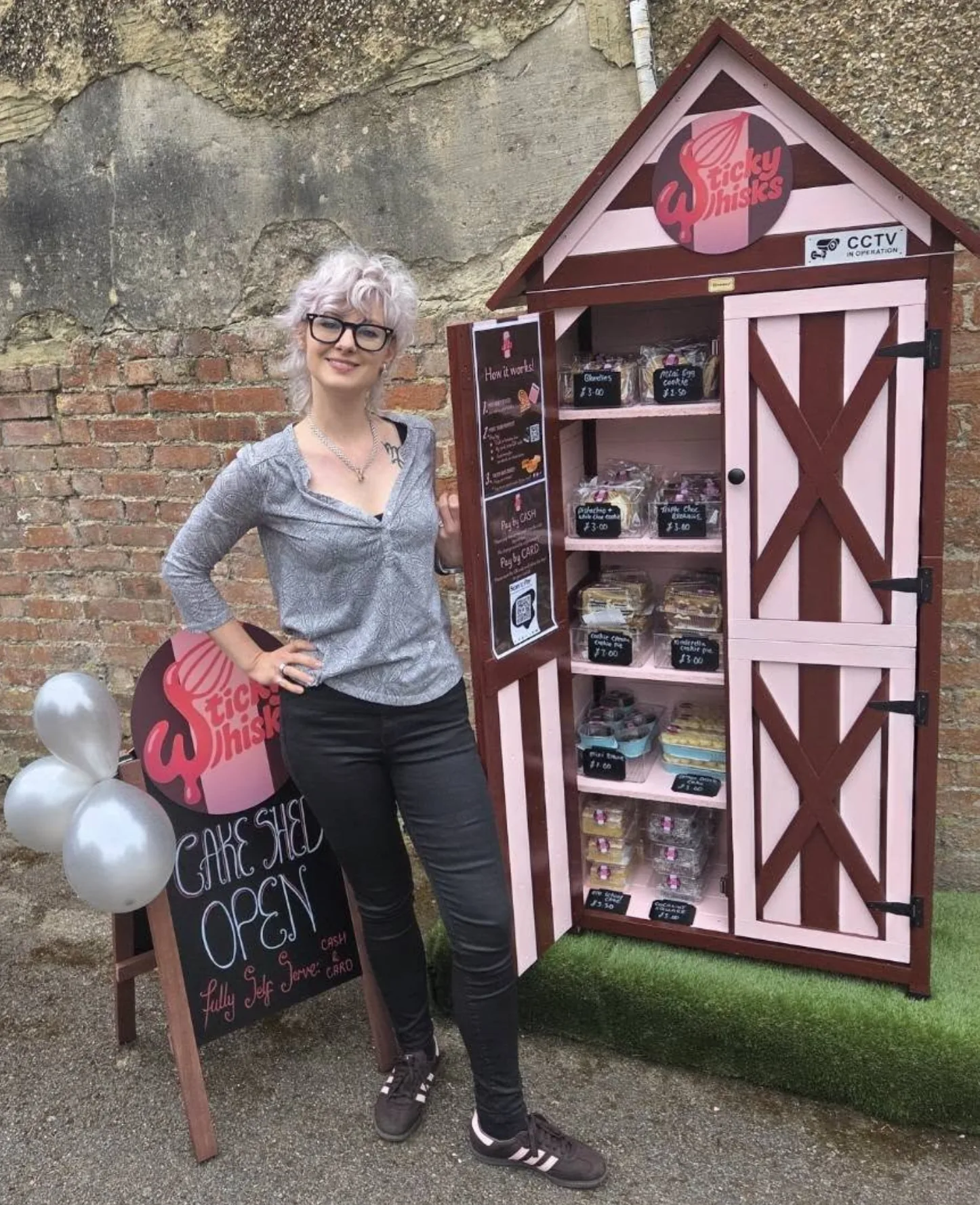 Sticky Whisks Bakes: honesty box on HonestyBox.uk