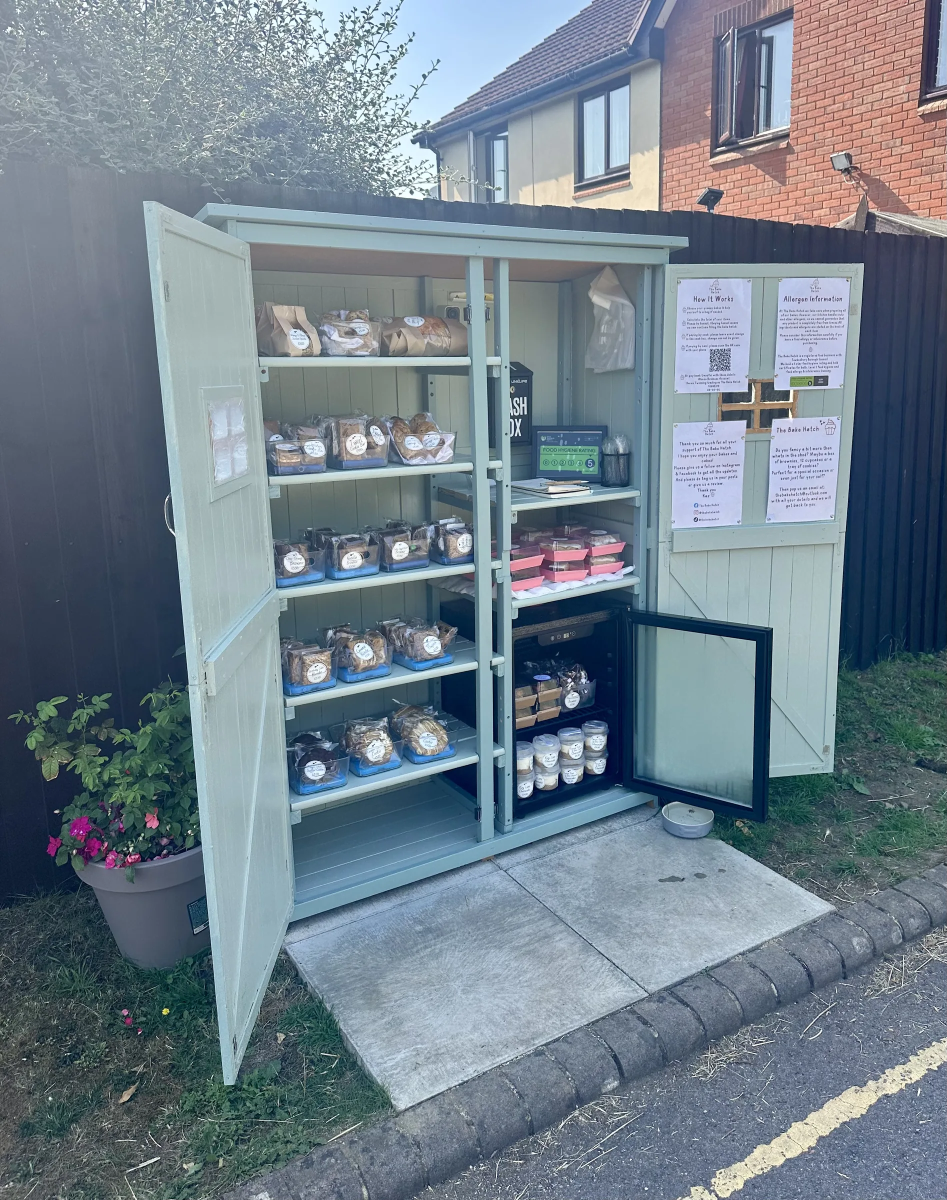 The Bake Hatch: honesty box on HonestyBox.uk