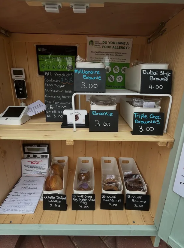 The Brownie Box by Charlottes Brownies: honesty box on HonestyBox.uk