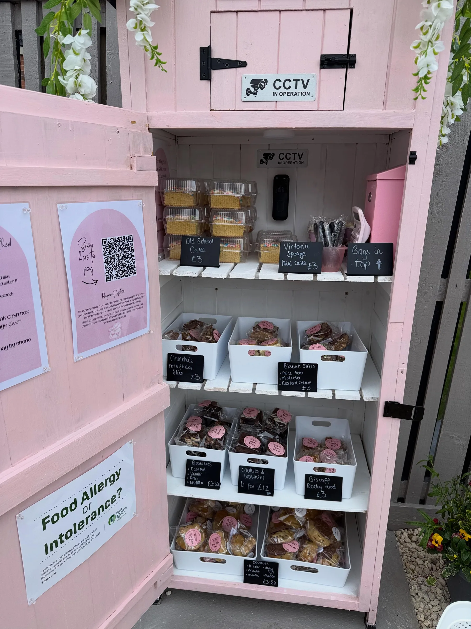 Rebecca’s Bakehouse: honesty box on HonestyBox.uk