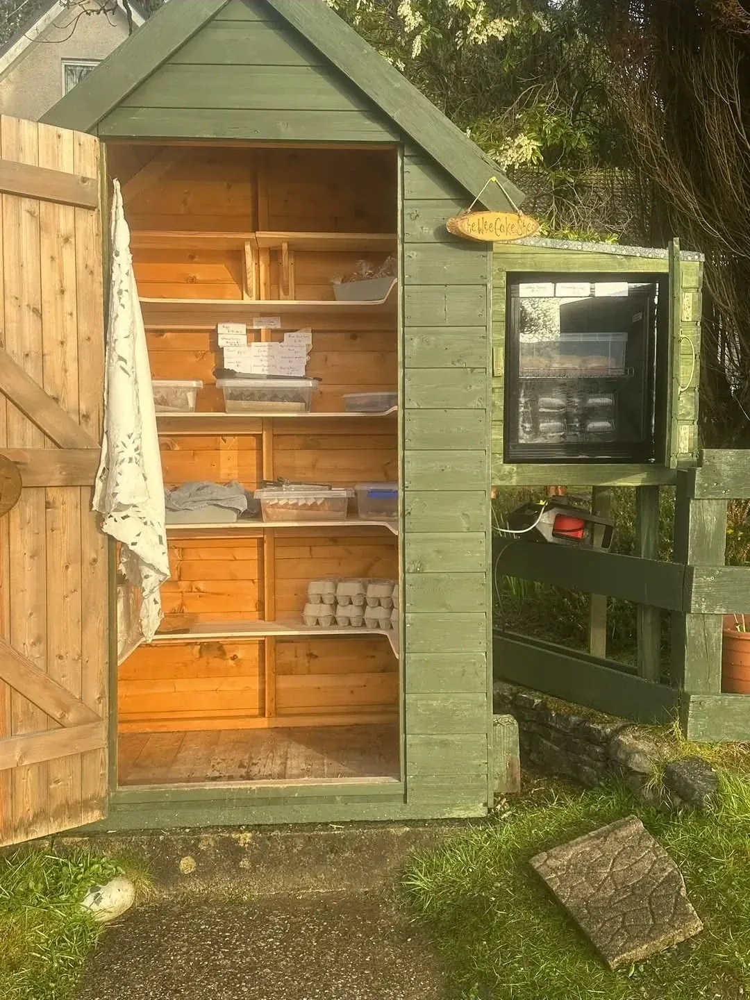 The Wee Cake Shed: honesty box on HonestyBox.scot