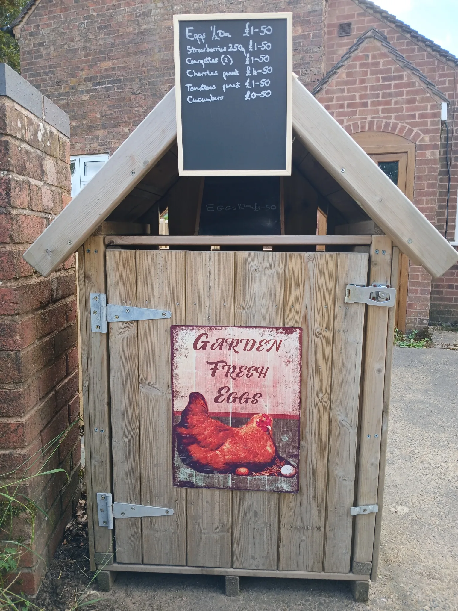 Woodside Cottage: honesty box on HonestyBox.uk